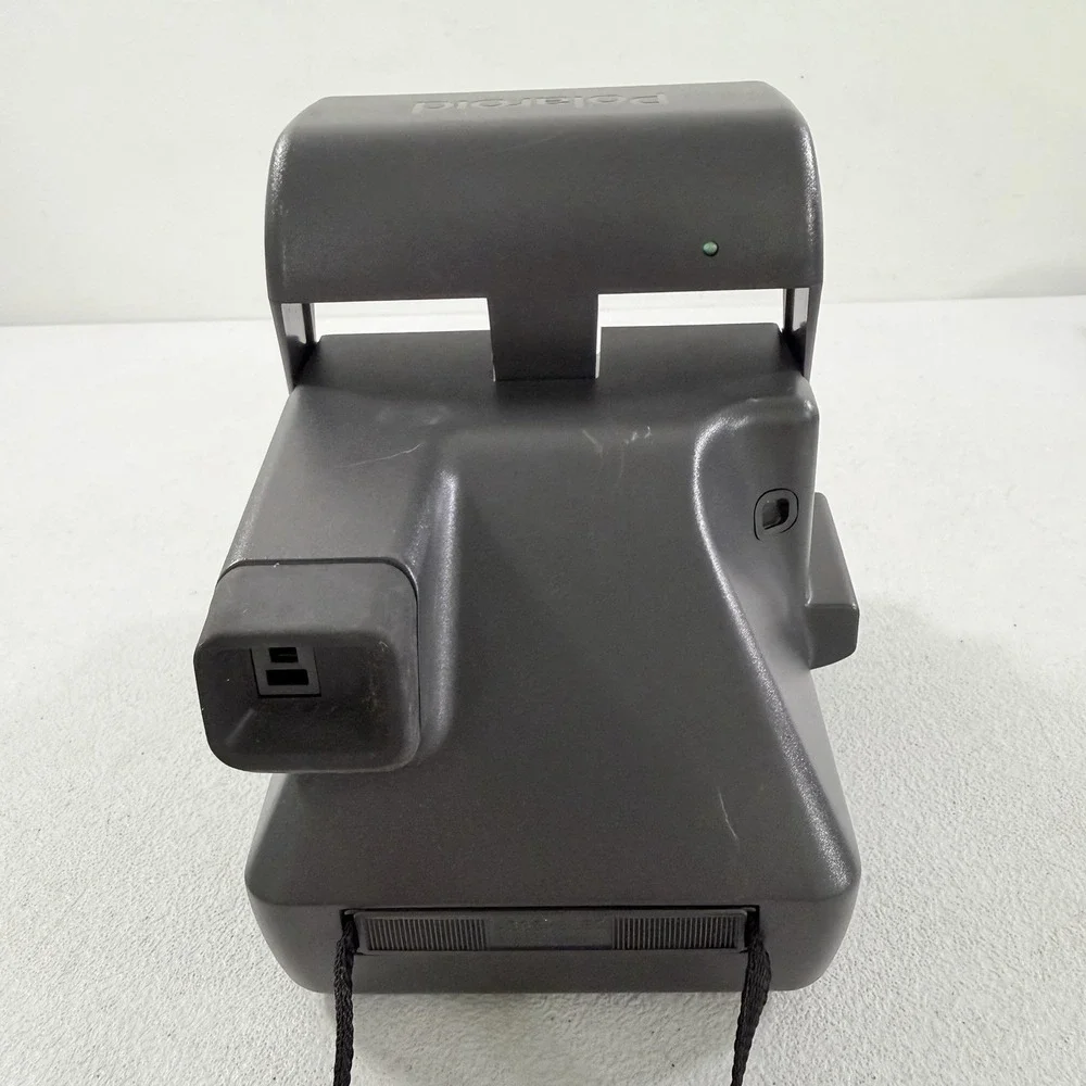 Polaroid One Step 600 Instant Film Camera With Strap Tested Working